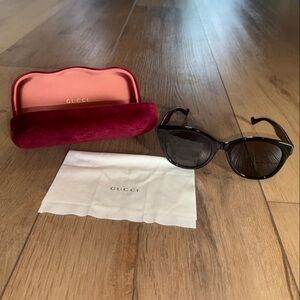 Gucci Black Classic Sunglasses